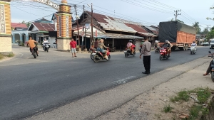 Polsek Birem Bayeun Gelar Protap 01 untuk Ciptakan Kamseltibcarlantas