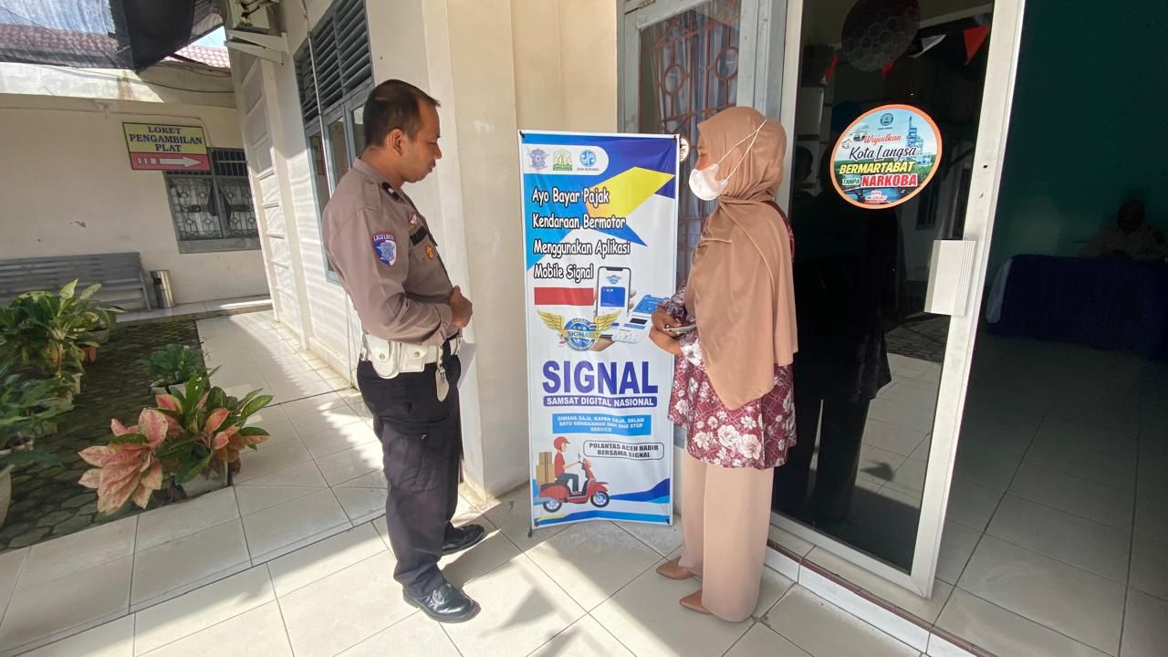 Pelayanan Samsat Polres Langsa Ramah, Cepat, dan Anti Korupsi
