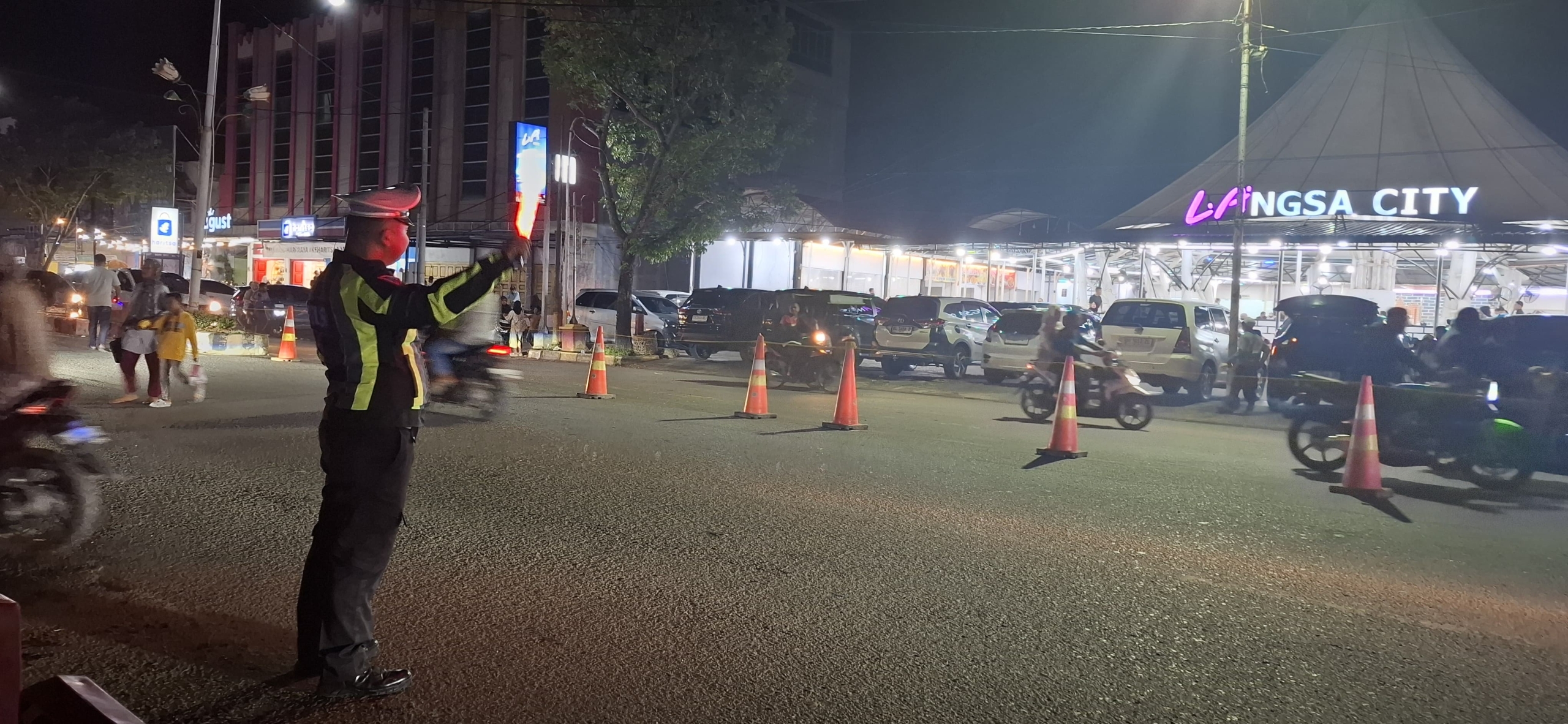 Satlantas Polres Langsa Kawal dan Amankan Pawai Takbiran Idul Adha 1447 H, Arus Lalu Lintas Tetap Lancar