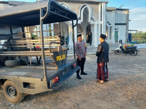 Polsek Langsa Timur Monitoring dan Pengamanan Shalat Idul Adha 1447 H Berlangsung Kondusif di Wilayah Hukum Langsa Timur