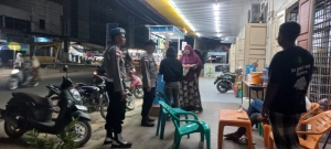 Polsek Langsa Tingkatkan Patroli Malam Antisipasi Premanisme di Kawasan Permukiman Warga