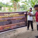 Polsek Rantau Selamat Perkuat Patroli Karhutla untuk Cegah Kebakaran Hutan dan Lahan