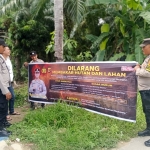 Polsek Rantau Selamat Tingkatkan Patroli Karhutla untuk Antisipasi Kebakaran Hutan dan Lahan