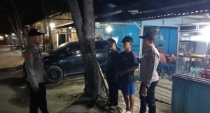 Patroli Malam Polsek Birem Bayeun Tingkatkan Pengawasan Wilayah Antisipasi Gangguan Kamtibmas
