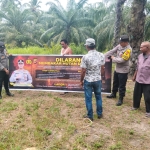Polsek Sungai Raya Tingkatkan Patroli Karhutla di Wilayah Rawan Kebakaran Lahan