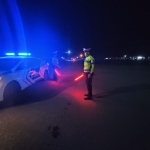 Satlantas Polres Langsa Intensifkan Patroli Blue Light Antisipasi Balap Liar pada Malam Hari
