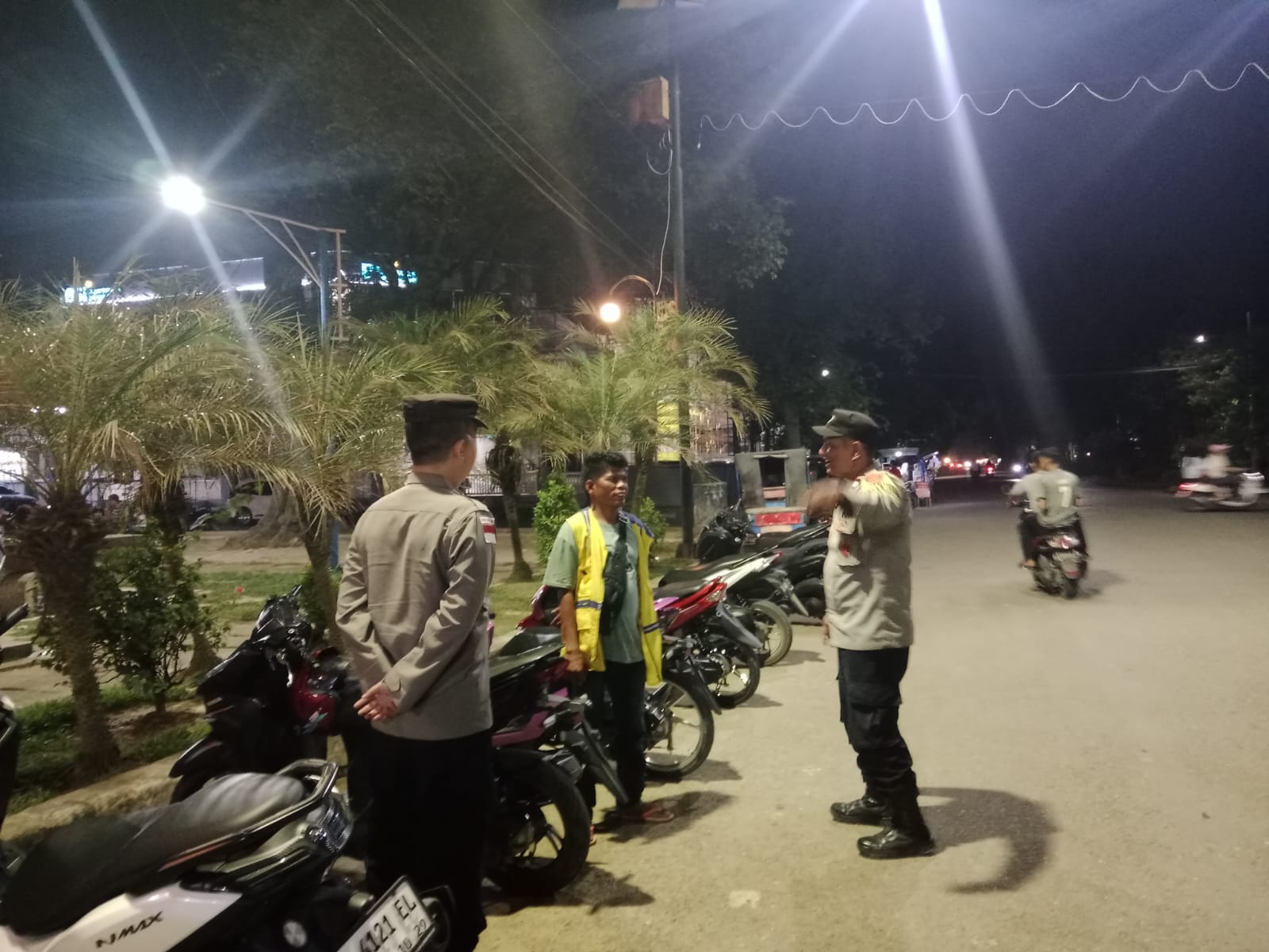 Patroli Malam Polsek Langsa Cegah Premanisme dan Jaga Kondusivitas Wilayah Kota