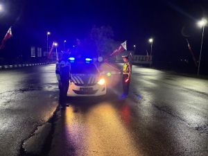 Satlantas Polres Langsa Intensifkan Patroli Blue Light untuk Cegah Balap Liar Malam Hari