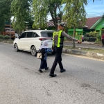 Satlantas Polres Langsa Perkuat Strong Point Pagi untuk Kelancaran Aktivitas Masyarakat