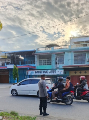 Polsek Langsa Barat Intensifkan Protap 01 untuk Dukung Kelancaran Aktivitas Masyarakat Pagi Hari