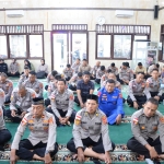 Personel Polres Langsa Ikuti Kegiatan Binrohtal Polda Aceh Secara Virtual