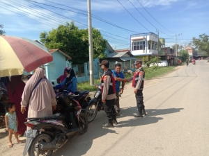 Patroli Rutin Polsek Manyak Payed Perkuat Pengawasan Aktivitas Masyarakat di Wilayah Hukum