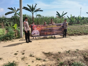 Polsek Langsa Barat Gencarkan Patroli Karhutla untuk Cegah Kebakaran Hutan dan Lahan