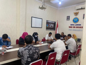 Sat Resnarkoba Polres Langsa Lakukan Pelayanan Penyidikan dan Rehabilitasi Pengguna Narkoba ke BNN Kota Langsa