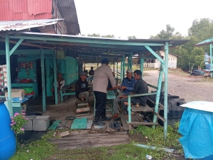 Sat Polairud Polres Langsa Tingkatkan Pengawasan Keselamatan Nelayan di TPI Kuala Langsa