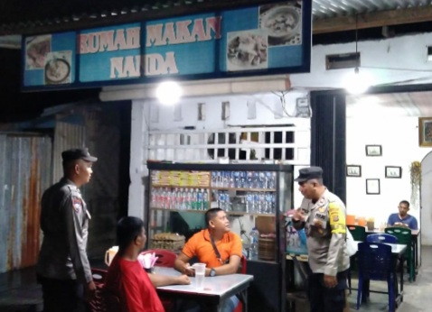 Polsek Langsa Barat Laksanakan Patroli Dialogis untuk Menjaga Keamanan Lingkungan Masyarakat