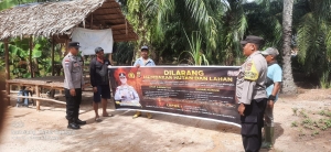 Polsek Sungai Raya Intensifkan Patroli Karhutla untuk Cegah Kebakaran Hutan dan Lahan