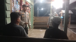 Patroli Malam Polsek Birem Bayeun Tingkatkan Pengawasan untuk Cegah Gangguan Kamtibmas