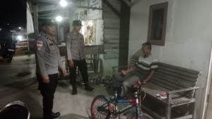 Polsek Birem Bayeun Perkuat Patroli Malam untuk Menekan Potensi Gangguan Kamtibmas