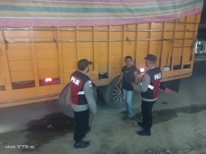 Polsek Manyak Payed Tingkatkan Patroli Malam untuk Menjaga Stabilitas Kamtibmas