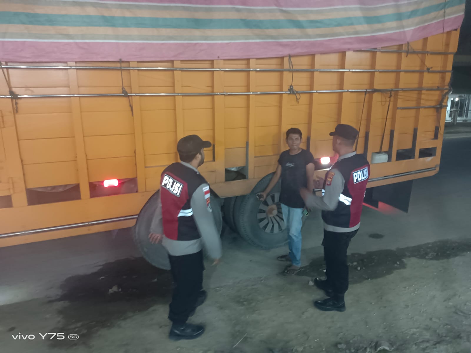 Polsek Manyak Payed Tingkatkan Patroli Malam untuk Menjaga Stabilitas Kamtibmas