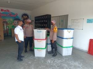 Polsek Langsa Barat Pastikan Standar Dapur MBG Terjaga Melalui Pengawasan Rutin SPPG