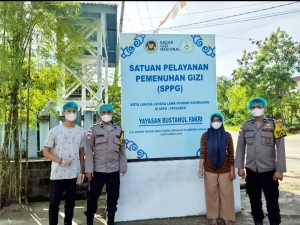 Polsek Langsa Timur Lakukan Pengawasan Dapur MBG untuk Pastikan Kualitas dan Keamanan Pangan