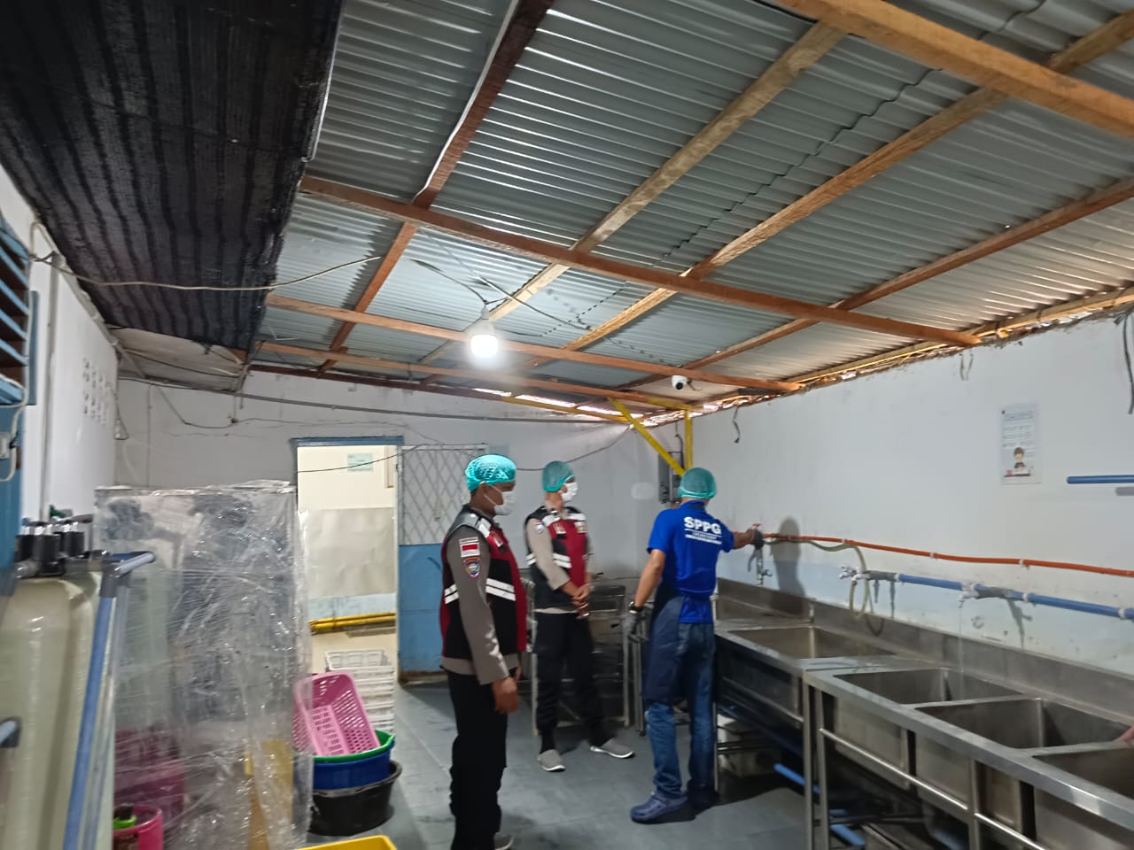 Monitoring Dapur SPPG di Manyak Payed Pastikan Program Makan Bergizi Gratis Berjalan Optimal