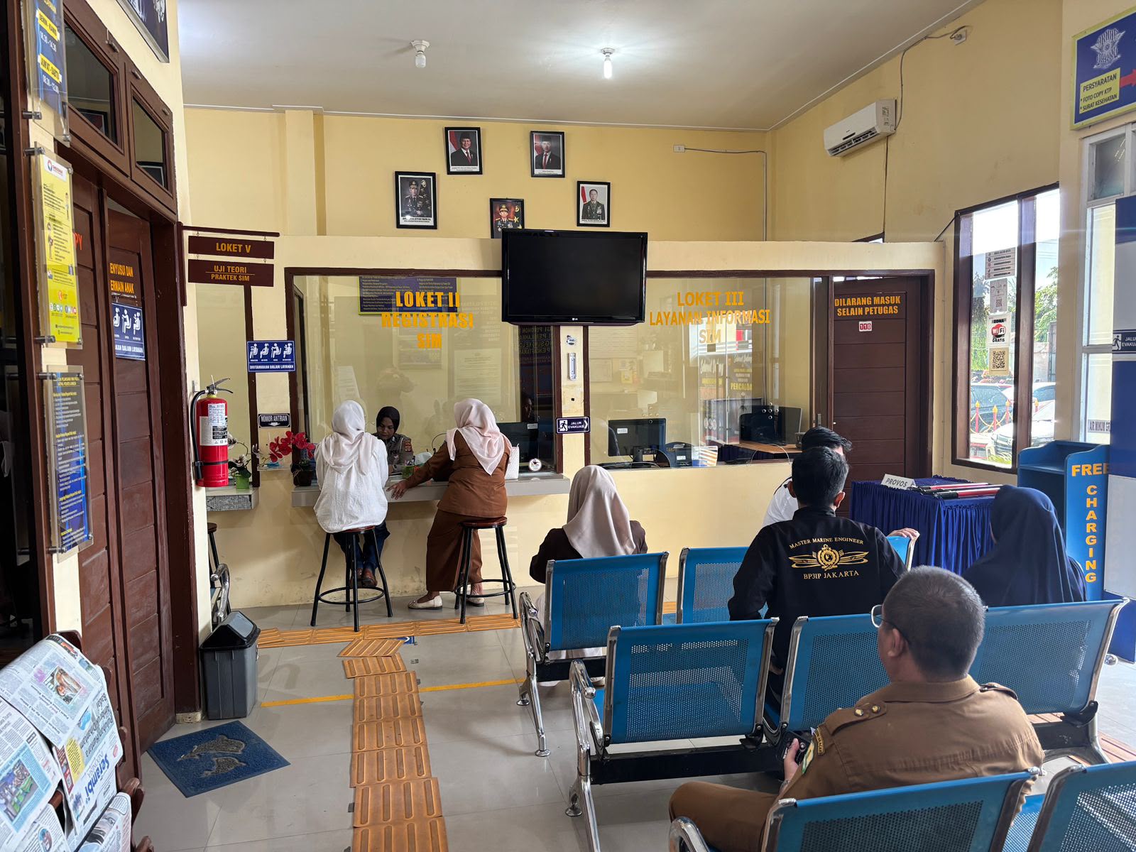 PELAYANAN SIM POLRES LANGSA CEPAT, RAMAH, DAN ANTI KORUPSI