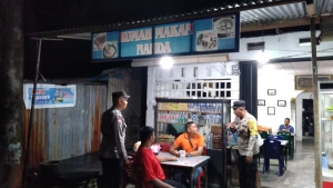 Patroli Malam Polsek Langsa Barat Tingkatkan Pengawasan Demi Menjaga Kondusivitas Wilayah