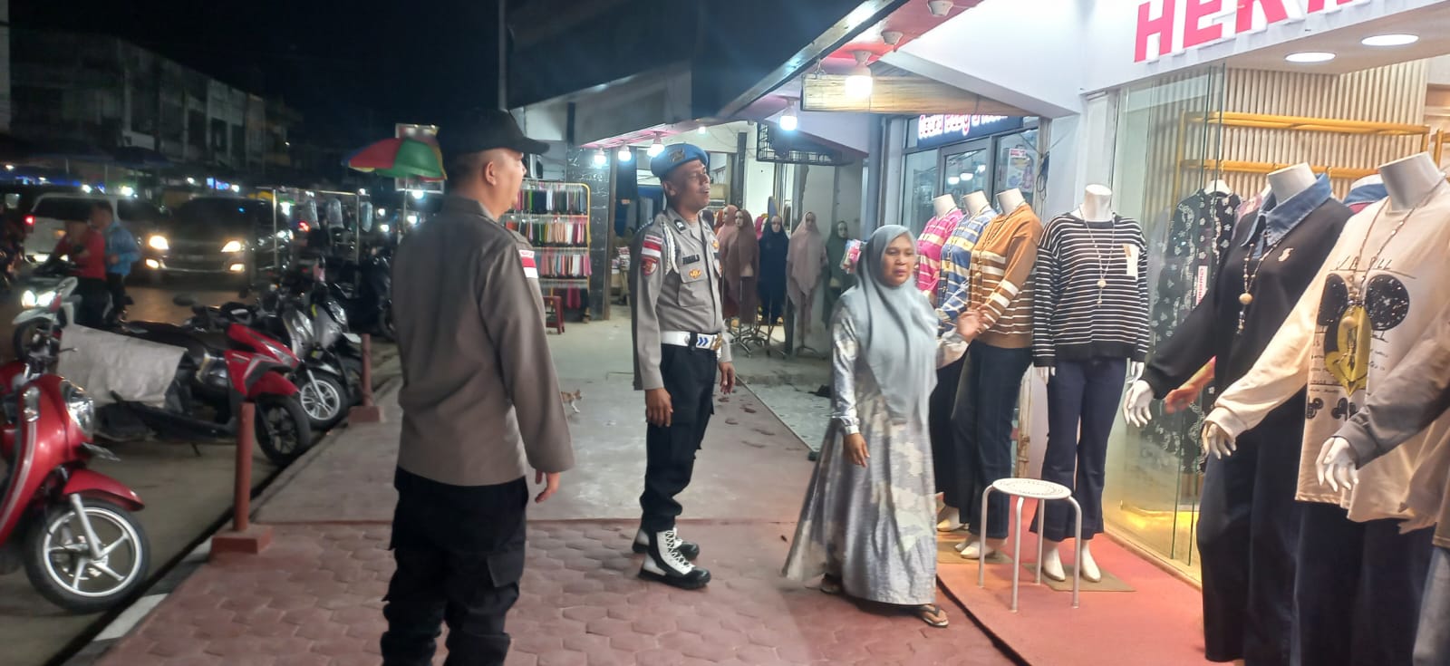 Patroli Malam Polsek Langsa Intensif Cegah Premanisme dan Jaga Kondusivitas Wilayah