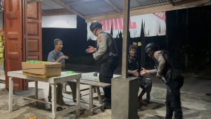 Patroli Perintis Presisi Sat Samapta Polres Langsa Perkuat Keamanan Malam Hari