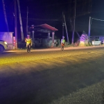 Patroli Blue Light Sat Lantas Polres Langsa Antisipasi Kecelakaan di Jalur Nasional