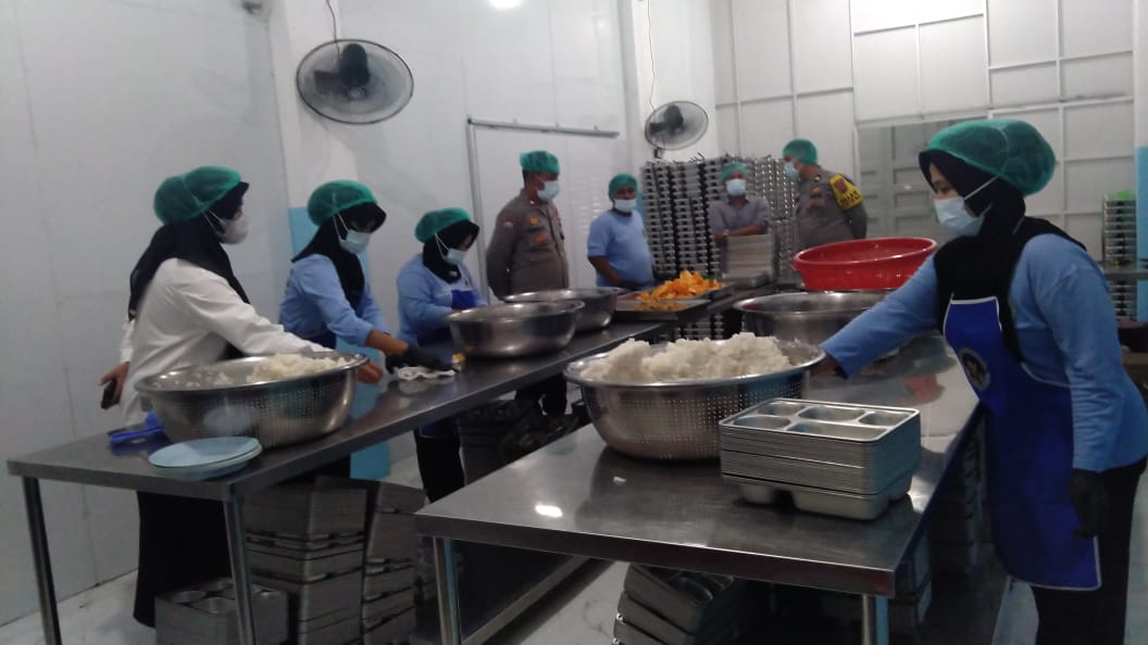 Polsek Langsa Barat Monitoring Dapur SPPG untuk Menjamin Kualitas Program Makan Bergizi Gratis