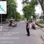 Strong Point Pagi Sat Samapta Polres Langsa Perkuat Pelayanan dan Kelancaran Aktivitas Masyarakat