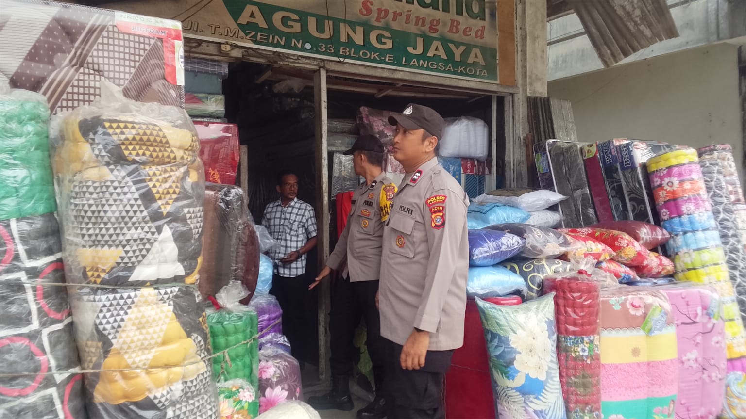 Polsek Langsa Intensifkan Patroli Anti Premanisme untuk Jaga Kondusivitas Wilayah