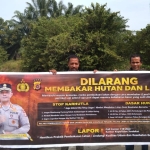 Polsek Langsa Barat Gencarkan Sosialisasi Karhutla di Wilayah Rawan Kebakaran