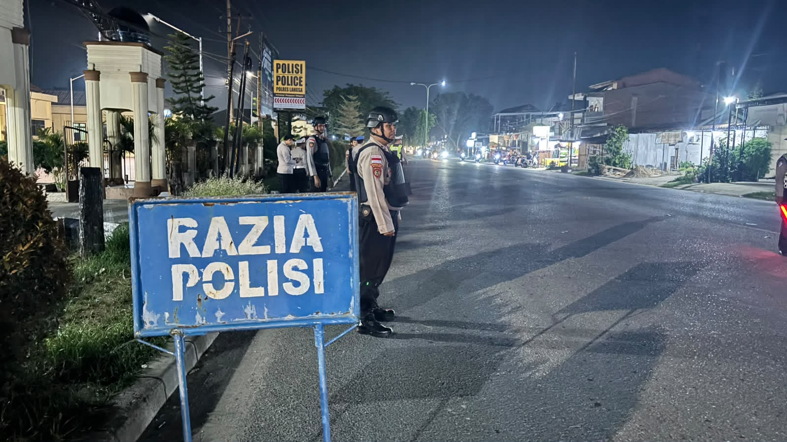 Polres Langsa Gelar KRYD Malam Hari untuk Antisipasi Gangguan Kamtibmas