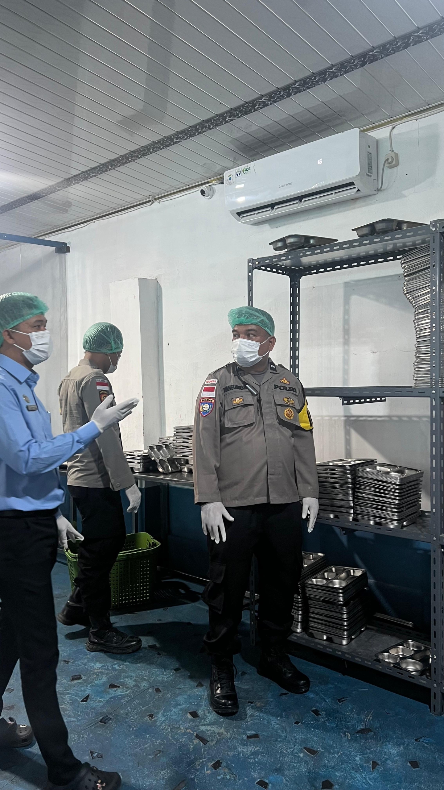Polsek Rantau Selamat Pastikan Program MBG Berjalan Optimal Melalui Pengawasan Dapur SPPG