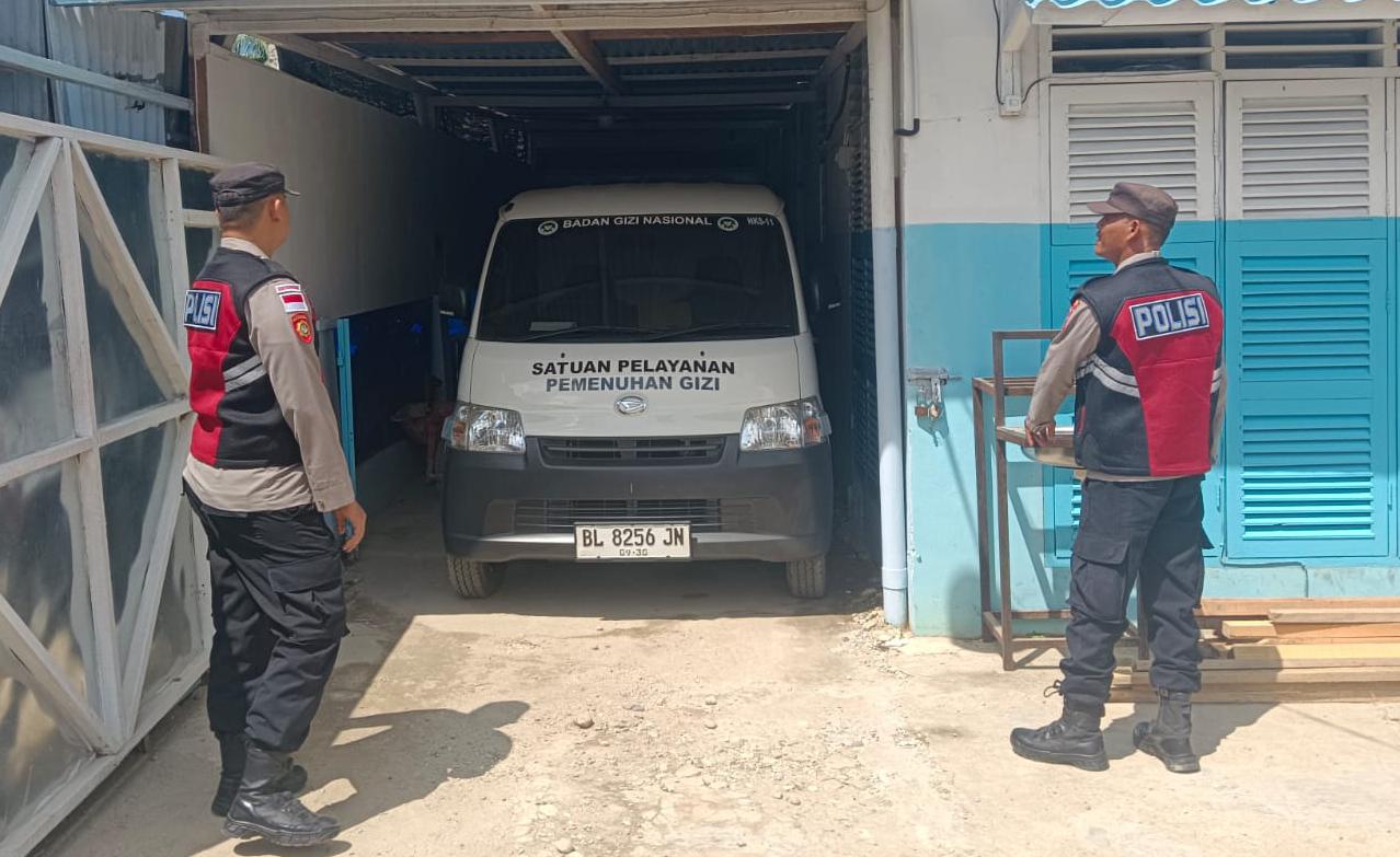 Polsek Manyak Payed Lakukan Pengawasan Dapur MBG untuk Menjamin Standar Pelayanan Gizi