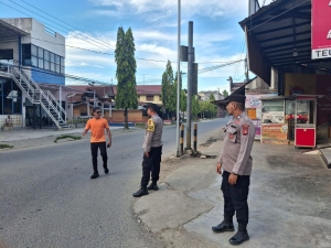 Polsek Langsa Optimalkan Gatur Pagi untuk Wujudkan Kamseltibcarlantas dan Pelayanan Publik
