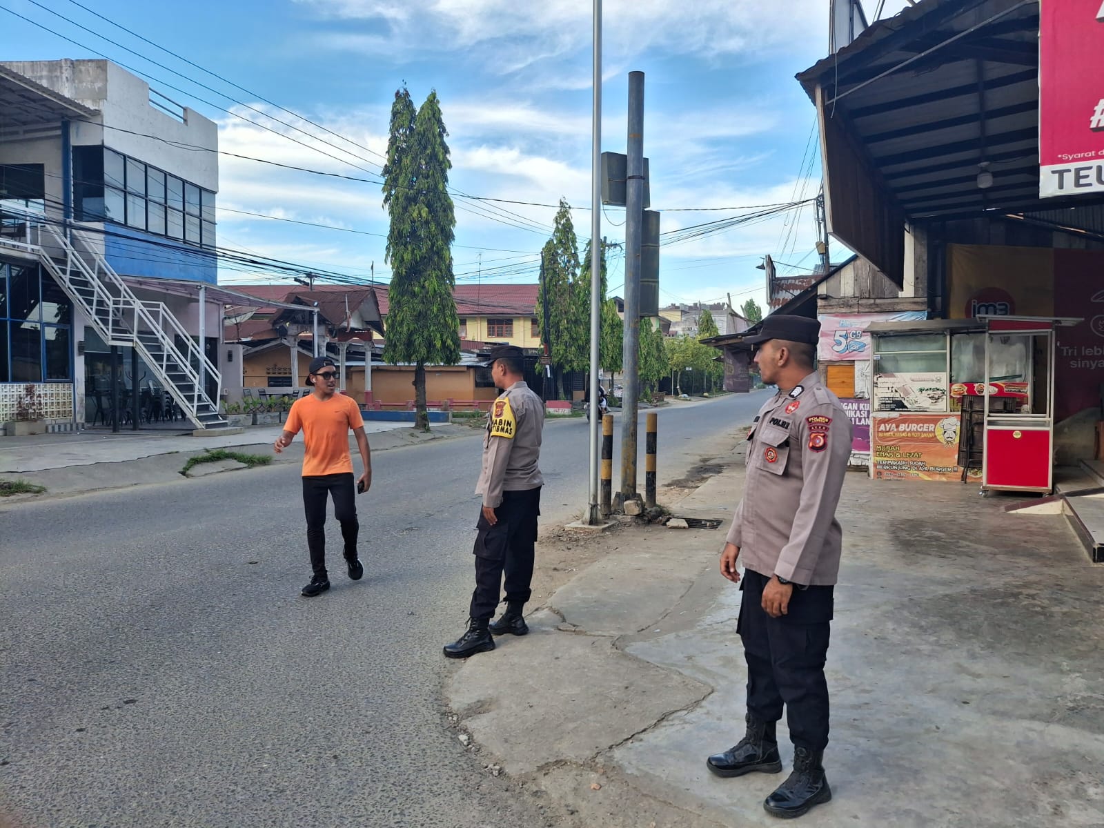 Polsek Langsa Optimalkan Gatur Pagi untuk Wujudkan Kamseltibcarlantas dan Pelayanan Publik