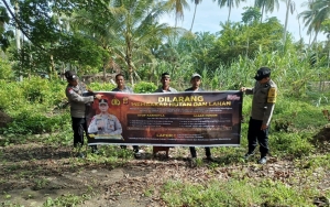 Polsek Sungai Raya Tingkatkan Patroli Karhutla di Wilayah Rawan Kebakaran Lahan