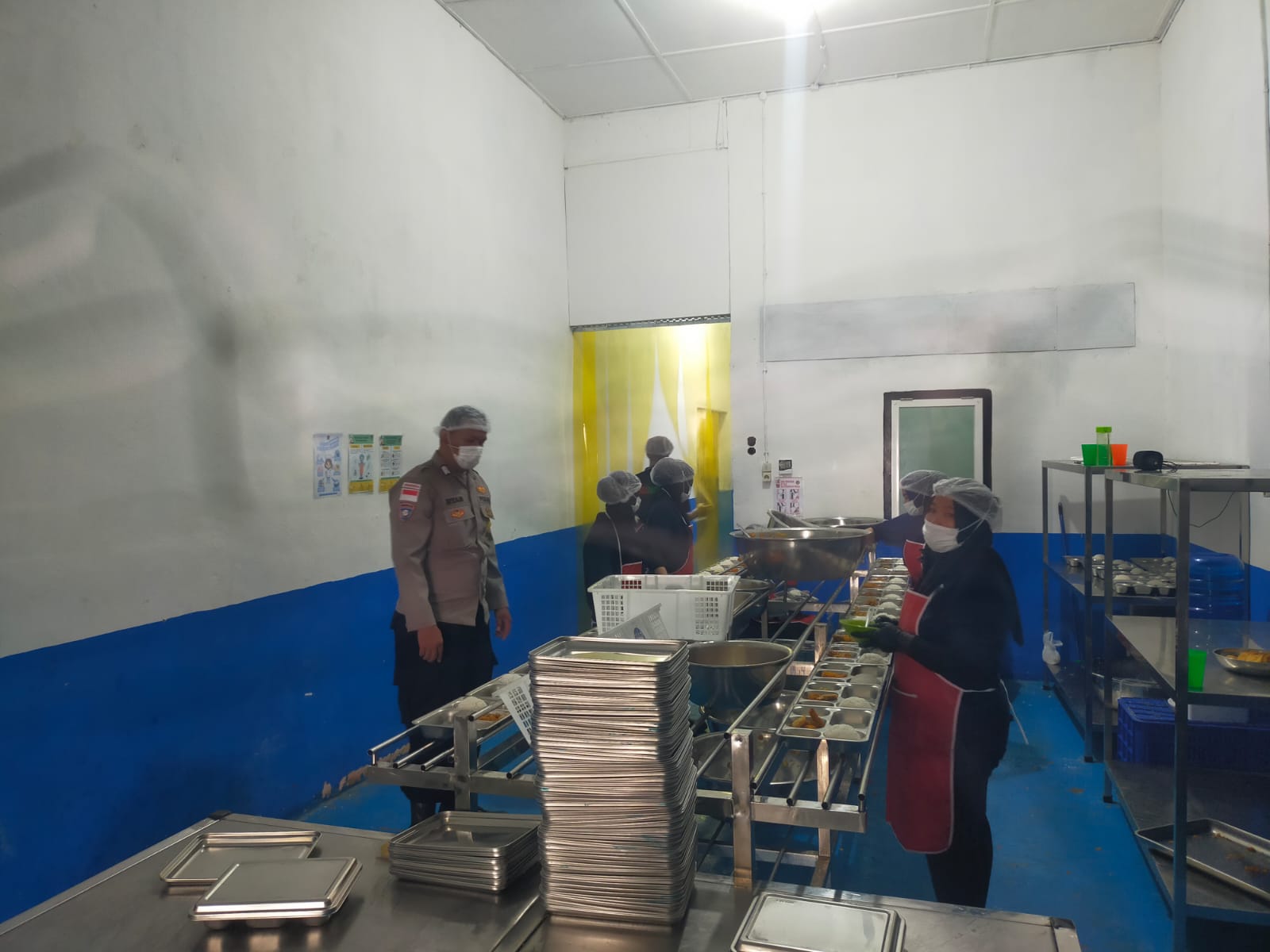 Polsek Langsa Timur Perkuat Pengawasan Dapur SPPG Demi Kelancaran Program Makan Bergizi Gratis