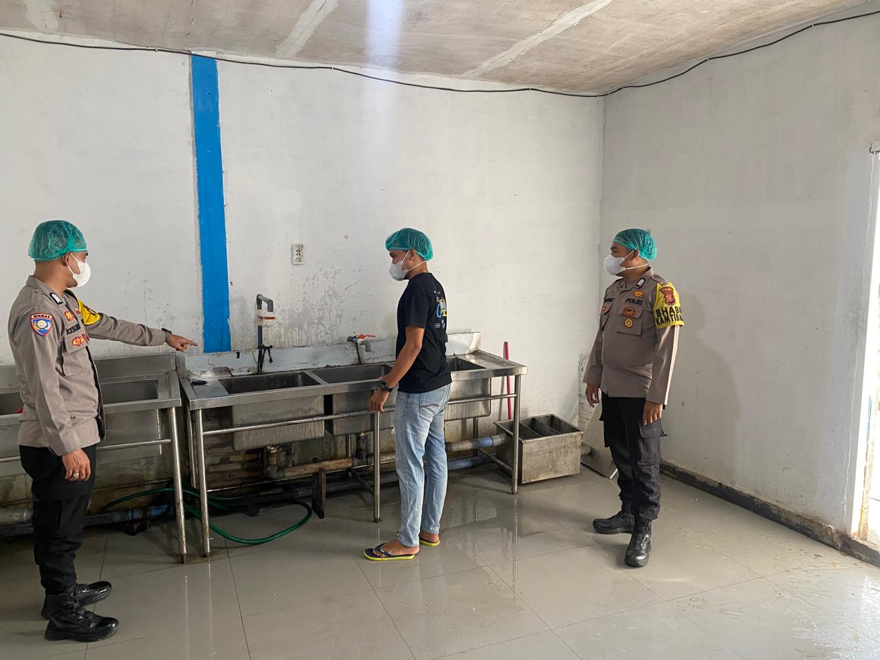 Polsek Langsa Timur Monitoring Dapur SPPG untuk Dukung Kelancaran Program MBG