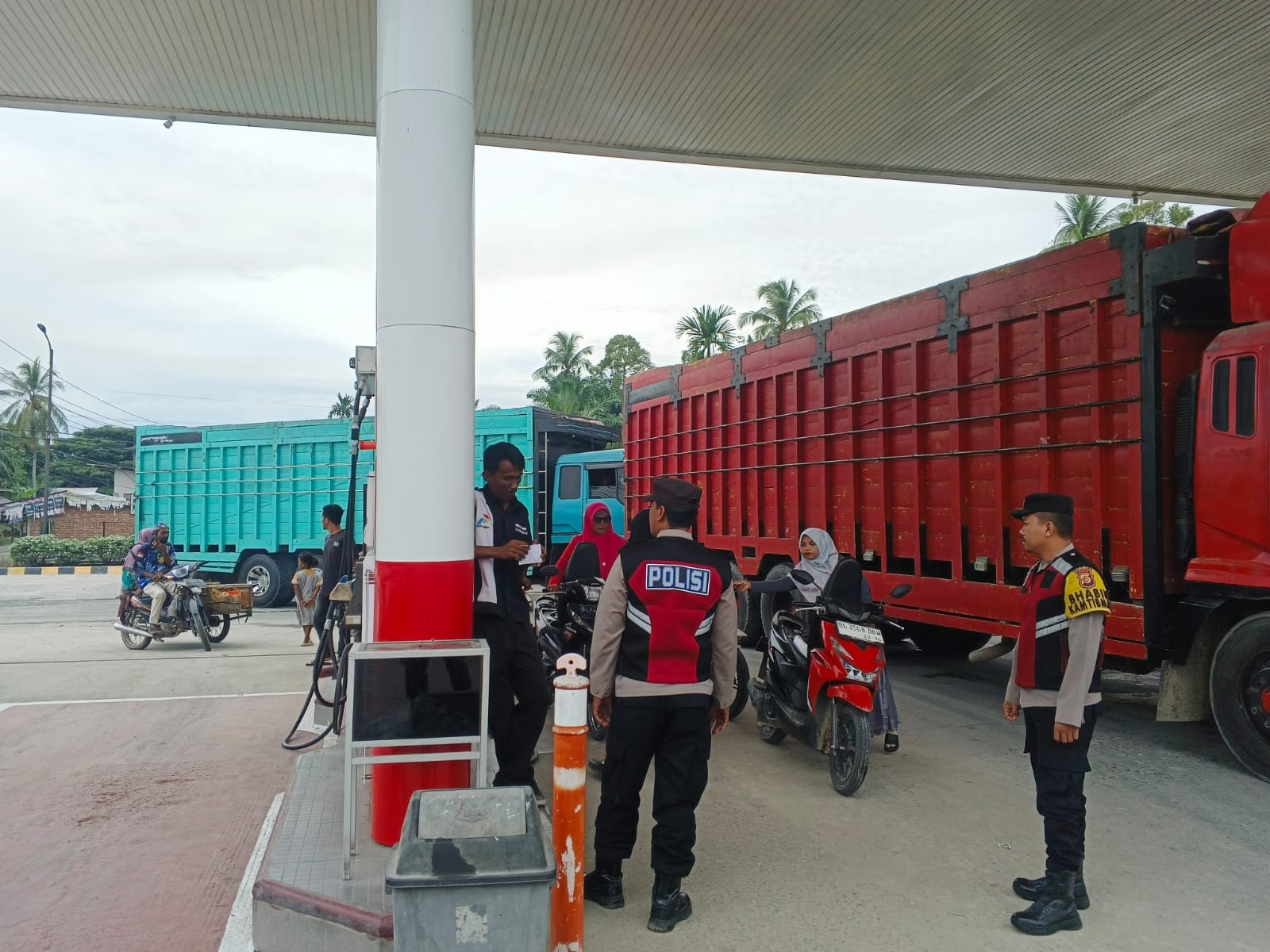 Polsek Rantau Selamat Laksanakan Patroli Dialogis Antisipasi Gangguan Kamtibmas di Wilayah Hukum