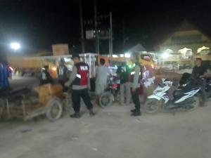Patroli Malam Polsek Manyak Payed Perkuat Pengawasan Aktivitas Warga dan Antisipasi Gangguan Kamtibmas