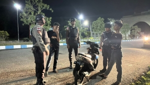 Patroli Perintis Presisi Sat Samapta Perkuat Keamanan Malam di Wilayah Langsa