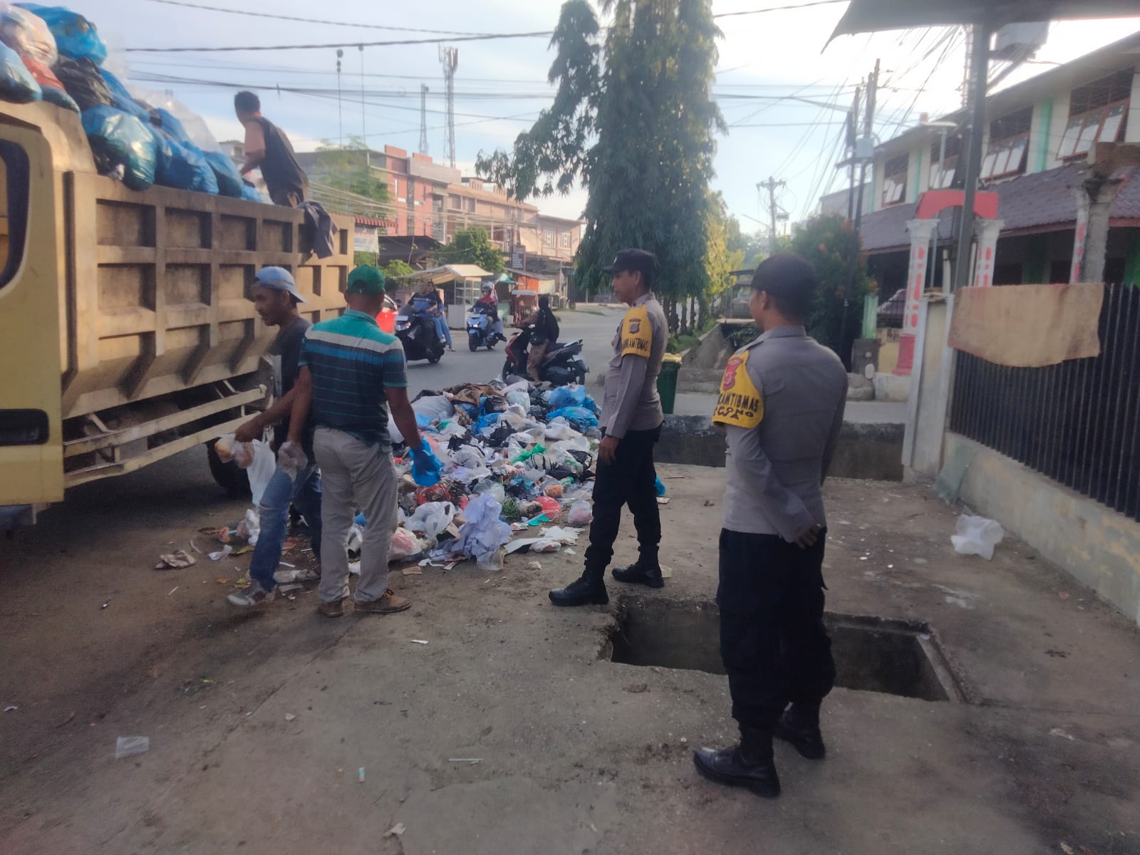 Polsek Langsa Perkuat Patroli Antipremanisme di Pusat Kota