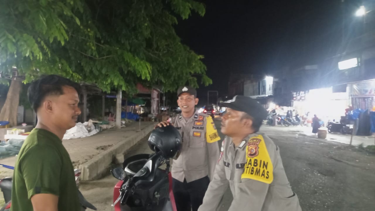 Patroli Malam Polsek Langsa Persempit Ruang Gerak Premanisme di Kawasan Kota